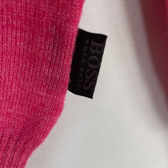 Hugo Boss Slim Fit Pink Sweater Size Large - Picture 13 of 14